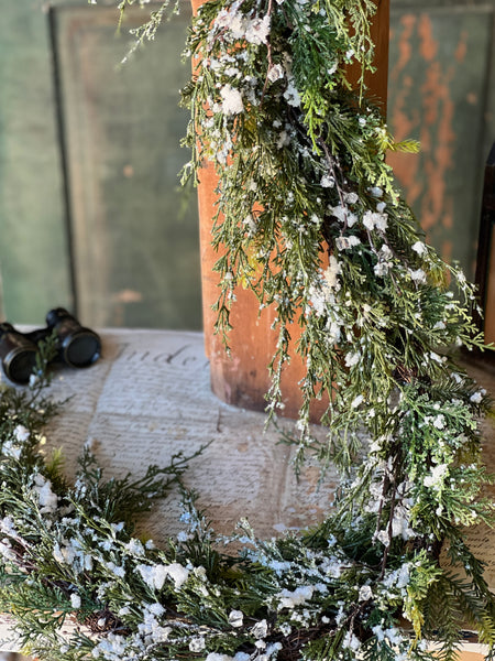 Prismatic Greens Garland | 6'