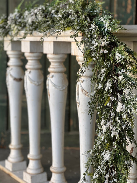 Prismatic Greens Garland | 6'