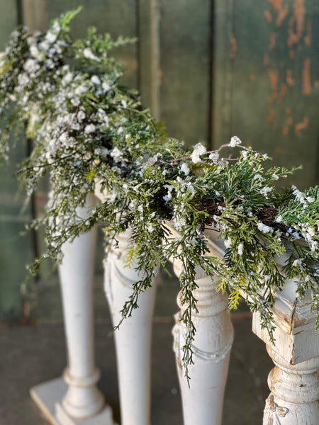 Prismatic Greens Garland | 6'