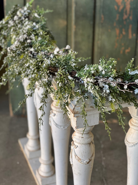 Prismatic Greens Garland | 6'