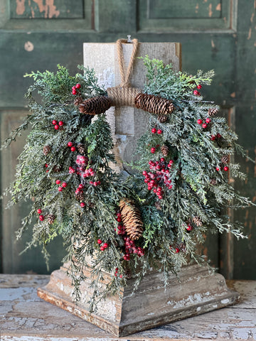 Divinity Berry Hanging Wreath | 20" | SOLD OUT