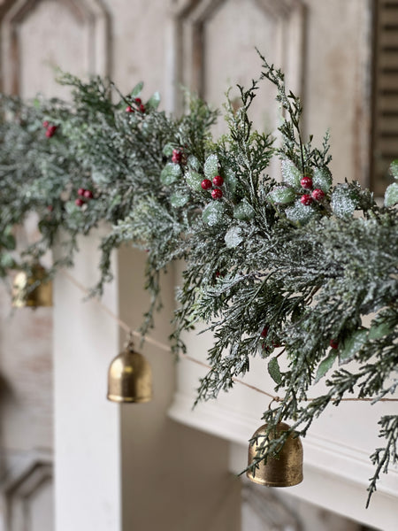 Holly Hill Cedar Garland | 6'