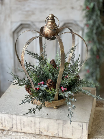 Holly Hill Cedar Half Sphere | 10"