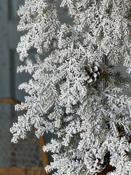 Snowy Hemingway Fir Garland | 6'