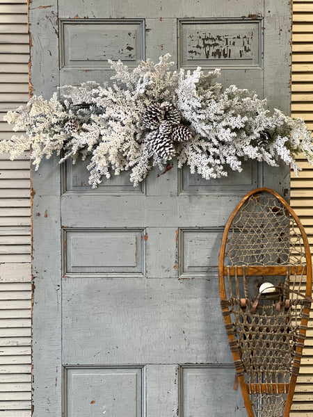 Snowy Hemingway Fir Swag | 43" | Limited Stock - Last 42pcs!