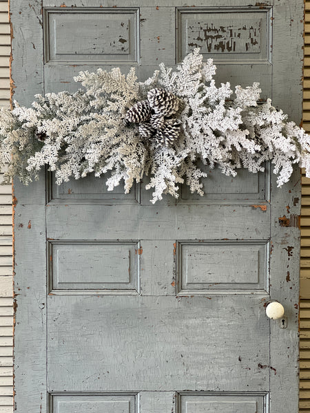 Snowy Hemingway Fir Swag | 43" | Limited Stock - Last 42pcs!