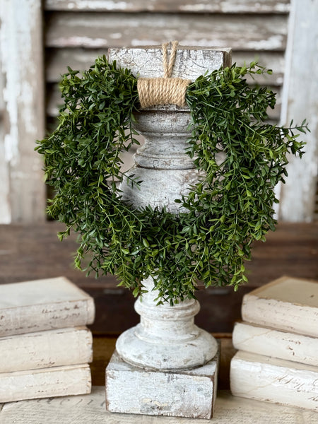 New England Boxwood Hanging Wreath | 11.5" | NOT CURRENTLY IN STOCK-New For Spring 2027!