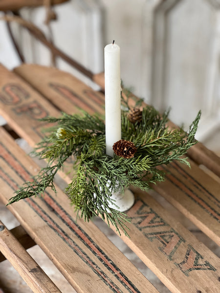 Telluride Spruce Candle Ring | 2"