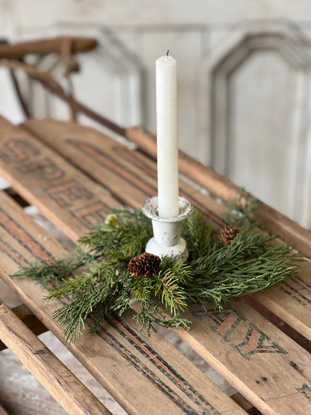 Telluride Spruce Candle Ring | 2"