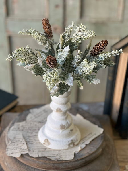 Iced Calgary Holly Bush | 12" | Limited Stock - Last 24pcs!