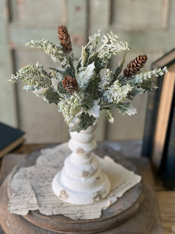 Iced Calgary Holly Bush | 12" | Limited Stock - Last 24pcs!