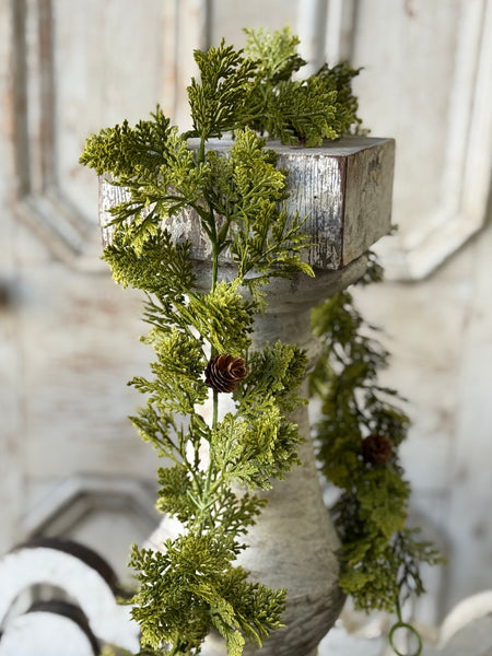 Leyland Cypress Garland | 6' | NOT CURRENTLY IN STOCK-New For Holiday 2026!