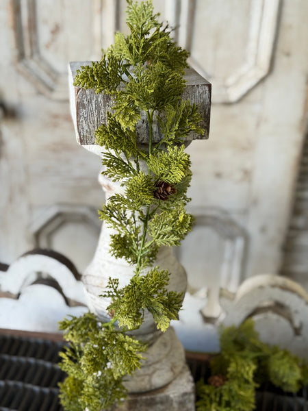 Leyland Cypress Garland | 6' | NOT CURRENTLY IN STOCK-New For Holiday 2026!