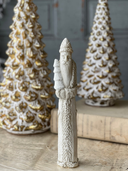 Shining Slender Santa | 13" | Sherpa | SOLD OUT