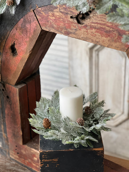 Icy Wild Wilderness Candle Ring | 12" | SOLD OUT