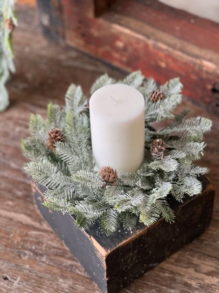 Icy Wild Wilderness Candle Ring | 12" | SOLD OUT