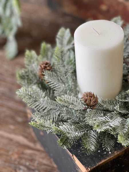 Icy Wild Wilderness Candle Ring | 12" | SOLD OUT