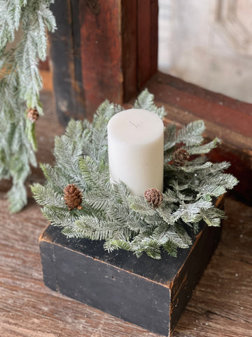 Icy Wild Wilderness Candle Ring | 12" | SOLD OUT