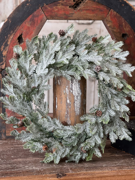 Icy Wild Wilderness Wreath | 24" | CLEAN UP SPECIAL!  From $9.95 - Last 36pcs!