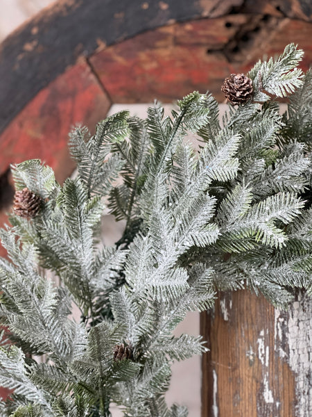 Icy Wild Wilderness Wreath | 24" | CLEAN UP SPECIAL!  From $9.95 - Last 36pcs!