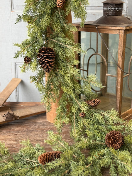Longhope Cedar Garland | 6' | NOT CURRENTLY IN STOCK-New For Holiday 2026!