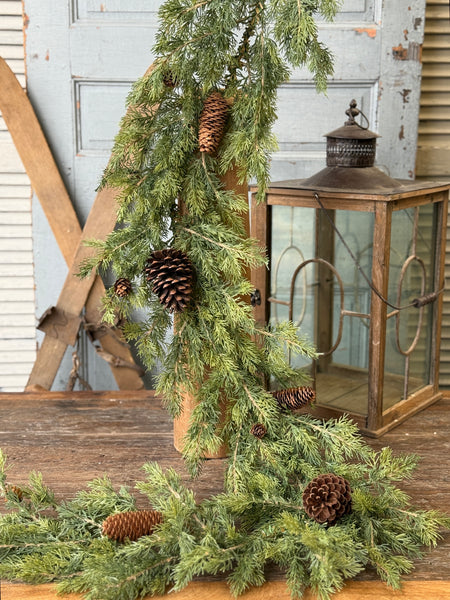 Longhope Cedar Garland | 6' | NOT CURRENTLY IN STOCK-New For Holiday 2026!