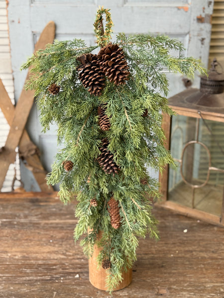 Longhope Cedar Drop | 30" | NOT CURRENTLY IN STOCK-New For Holiday 2026!