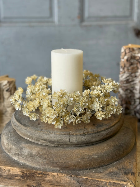 Diamond Dust Candle Ring | 10” | NOT CURRENTLY IN STOCK-New For Holiday 2026!