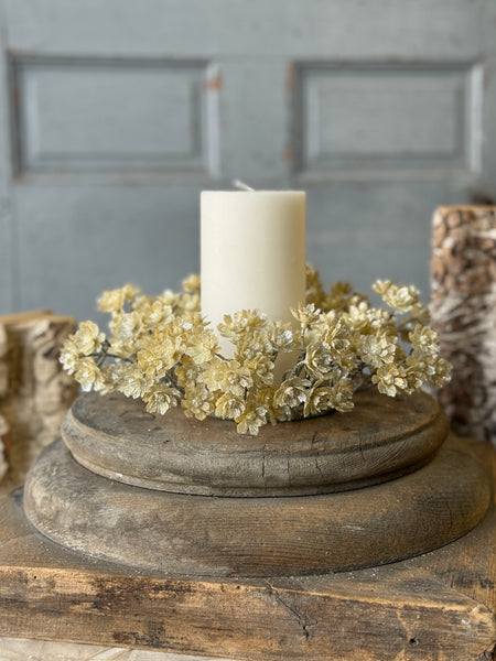 Diamond Dust Candle Ring | 10” | NOT CURRENTLY IN STOCK-New For Holiday 2026!