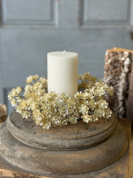 Diamond Dust Candle Ring | 10” | NOT CURRENTLY IN STOCK-New For Holiday 2026!