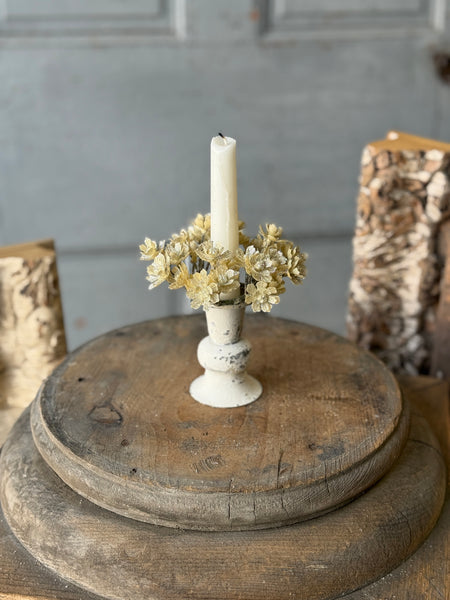 Diamond Dust Candle Ring | 4” | NOT CURRENTLY IN STOCK-New For Holiday 2026!