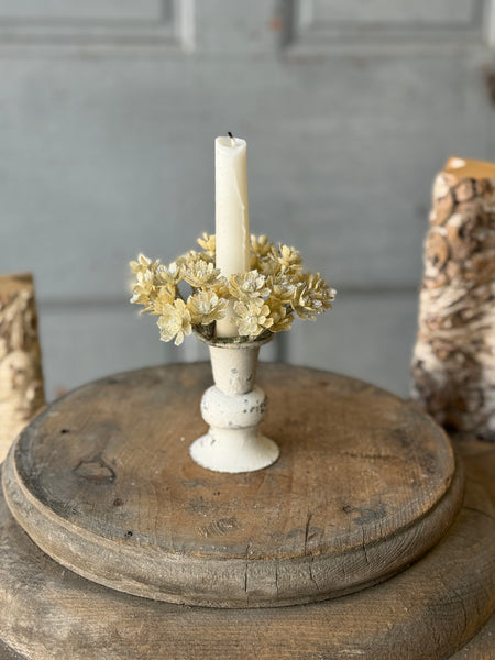 Diamond Dust Candle Ring | 4” | NOT CURRENTLY IN STOCK-New For Holiday 2026!