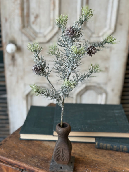 Glitter Laced Cedar Pick | 20" | NOT CURRENTLY IN STOCK-New For Holiday 2026!