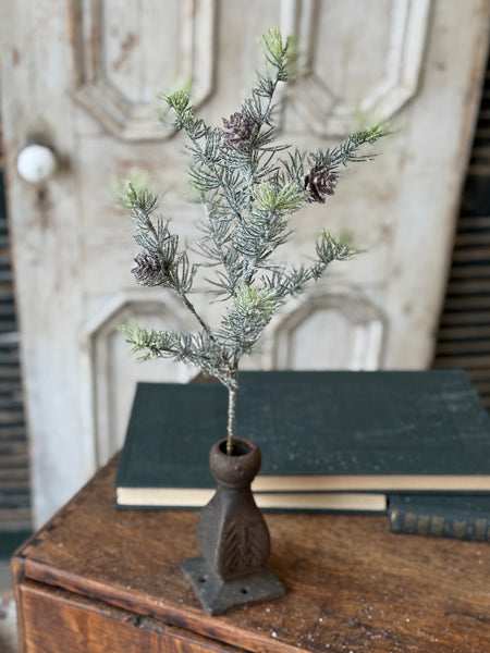 Glitter Laced Cedar Pick | 20" | NOT CURRENTLY IN STOCK-New For Holiday 2026!