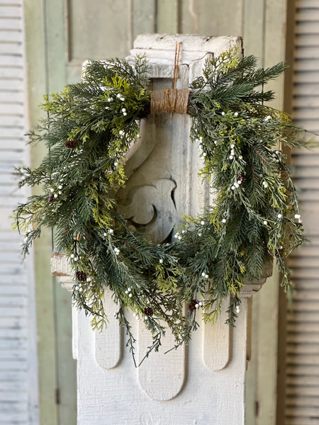 Starry Night Cedar Wreath | 16" | SOLD OUT