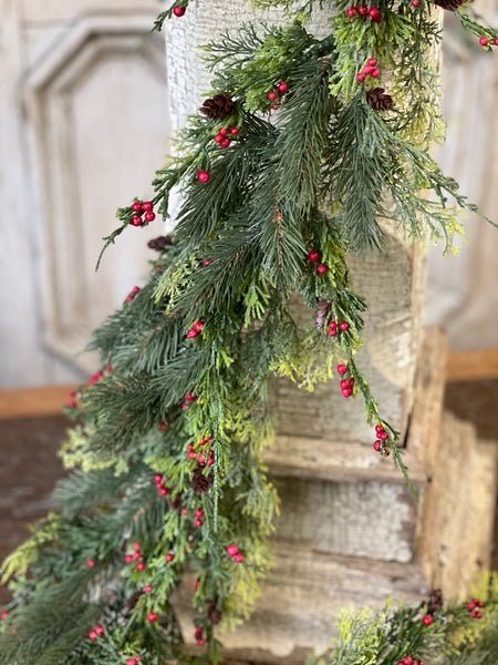 Redpoint Cedar Garland | 6' | CLEAN UP SPECIAL!  $19.95 - Last 4pcs!