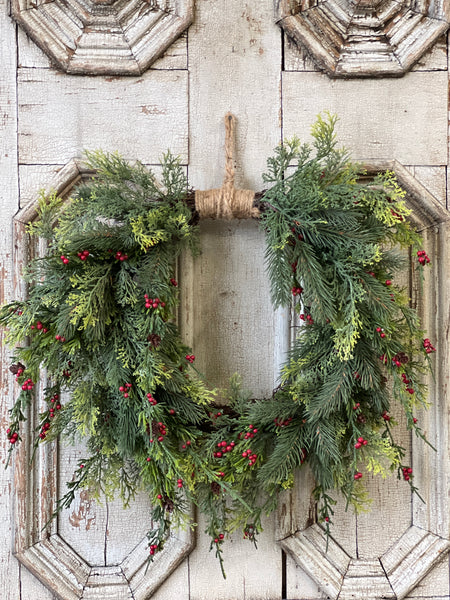 Redpoint Cedar Hanging Wreath | 16" | SOLD OUT