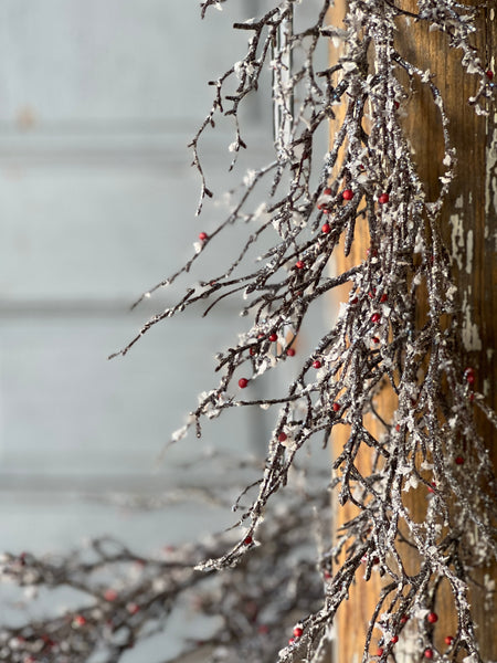 Star Struck Berry Branch Garland | 6' | NEW CLOSEOUT + CLEAN UP SPECIAL!  From $7.80 - Last 30pcs!