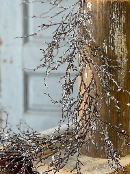 Star Struck Berry Branch Garland | 6' | NEW CLOSEOUT + CLEAN UP SPECIAL!  From $7.80 - Last 30pcs!