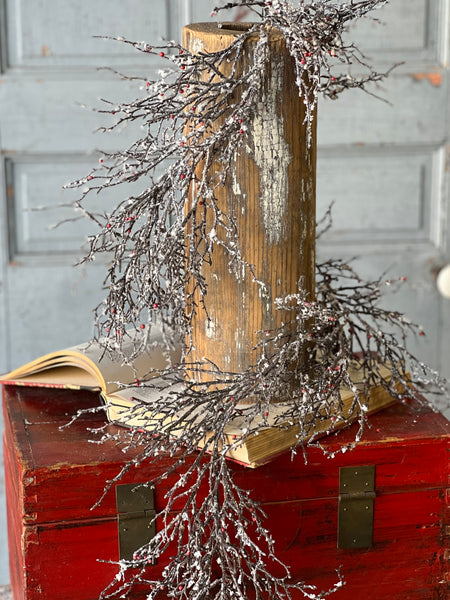 Star Struck Berry Branch Garland | 6' | NEW CLOSEOUT + CLEAN UP SPECIAL!  From $7.80 - Last 30pcs!