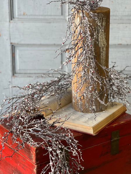 Star Struck Berry Branch Garland | 6' | NEW CLOSEOUT + CLEAN UP SPECIAL!  From $7.80 - Last 30pcs!