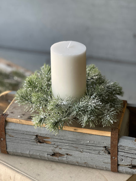 Icy Valdez Pine Candle Ring | 8" | SOLD OUT