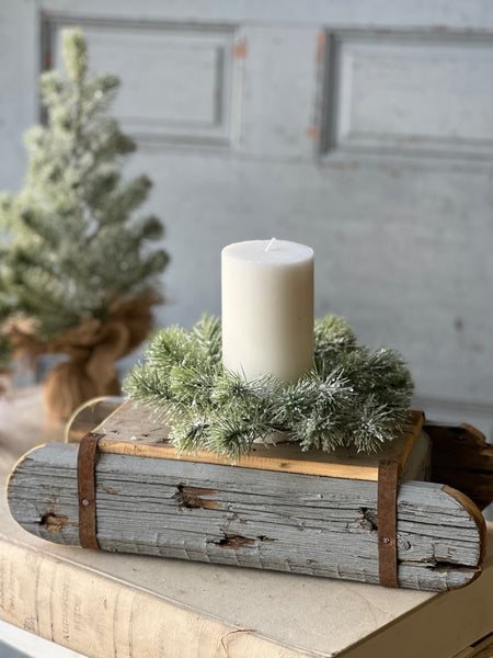 Icy Valdez Pine Candle Ring | 8" | SOLD OUT