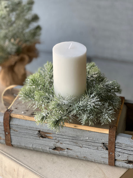 Icy Valdez Pine Candle Ring | 8" | SOLD OUT