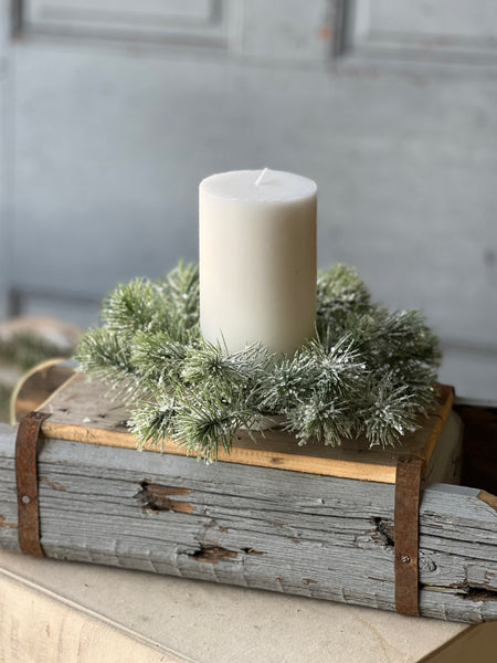 Icy Valdez Pine Candle Ring | 8" | SOLD OUT