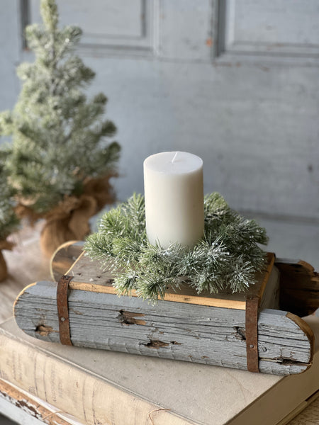 Icy Valdez Pine Candle Ring | 8" | SOLD OUT