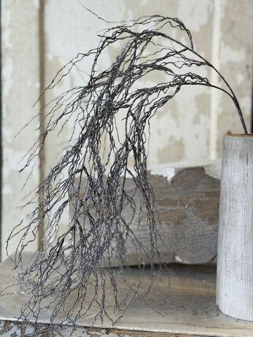 Silvered Strands Hanging Vine | 44" | NOT CURRENTLY IN STOCK-New For Holiday 2026!