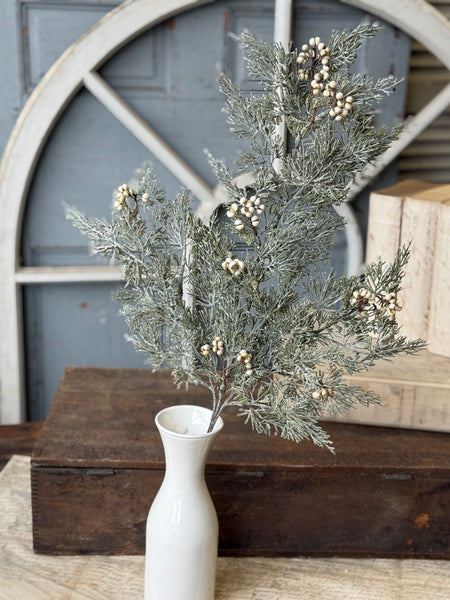 Tee Berry Cedar Spray | 29" | NOT CURRENTLY IN STOCK-New For Holiday 2026!