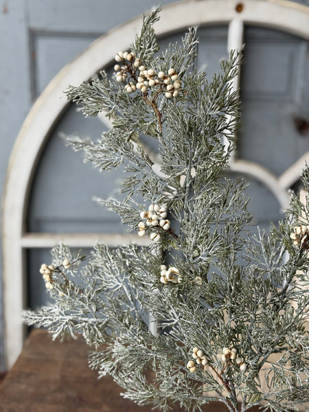 Tee Berry Cedar Spray | 29" | NOT CURRENTLY IN STOCK-New For Holiday 2026!