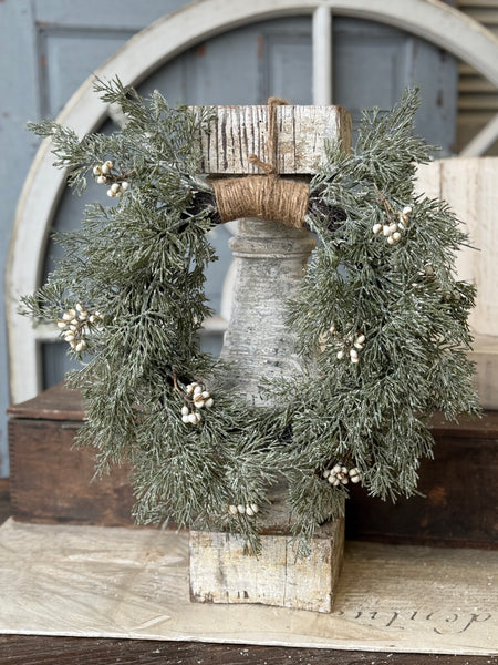 Tee Berry Cedar Hanging Wreath | 17" | NOT CURRENTLY IN STOCK-New For Holiday 2026!